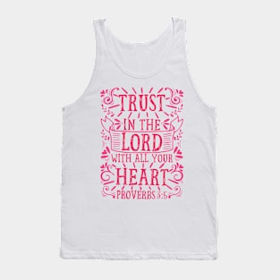 Proverbs 3:5 Tank Top